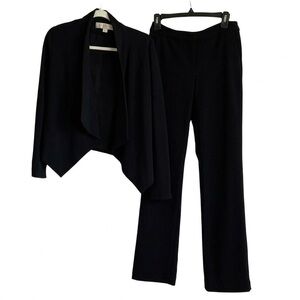 Boston Proper Blazer/ Trouser Set Black